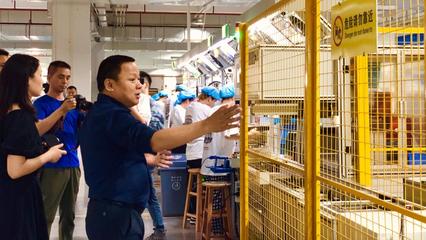 不負(fù)期望,智造咖香 京東攜知名媒體探訪百勝圖技術(shù)交流